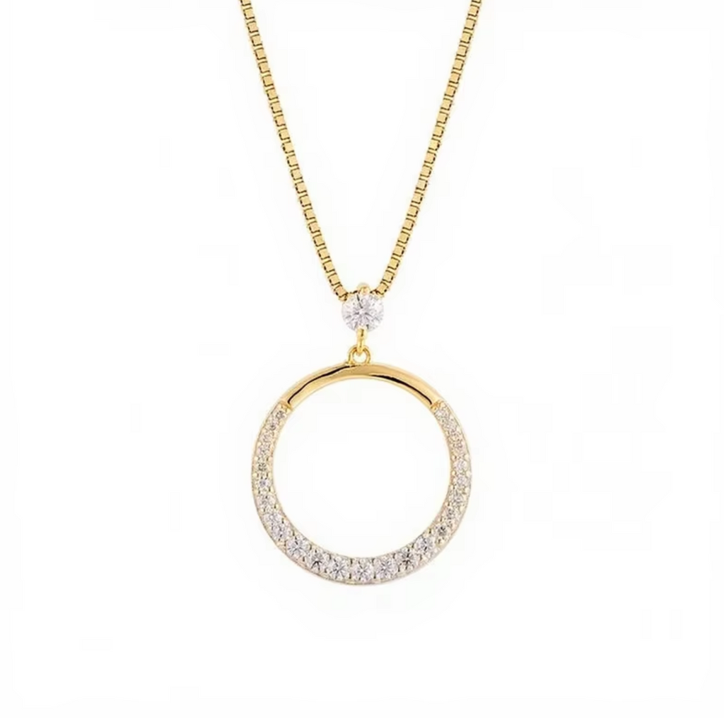 Celestia Moissanite 925 Sterling Silver Classic Necklace