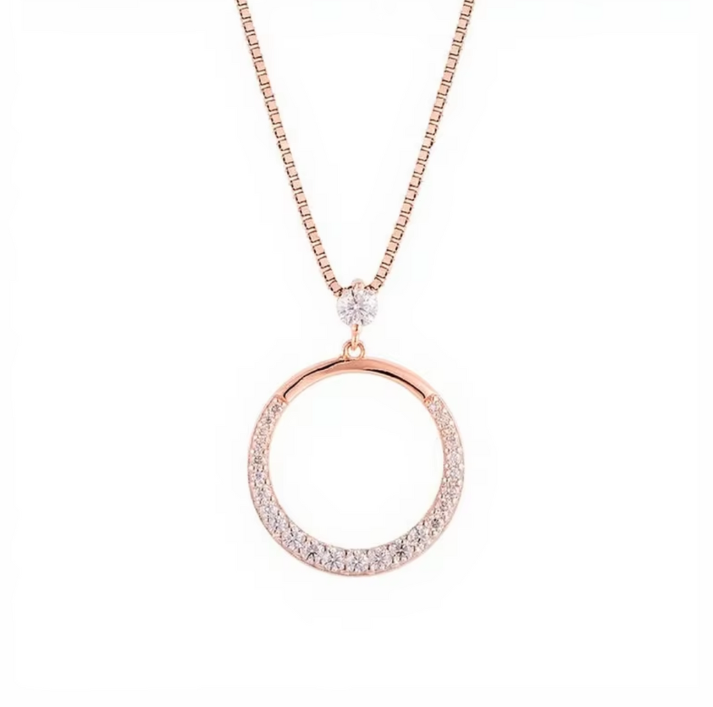 Celestia Moissanite 925 Sterling Silver Classic Necklace