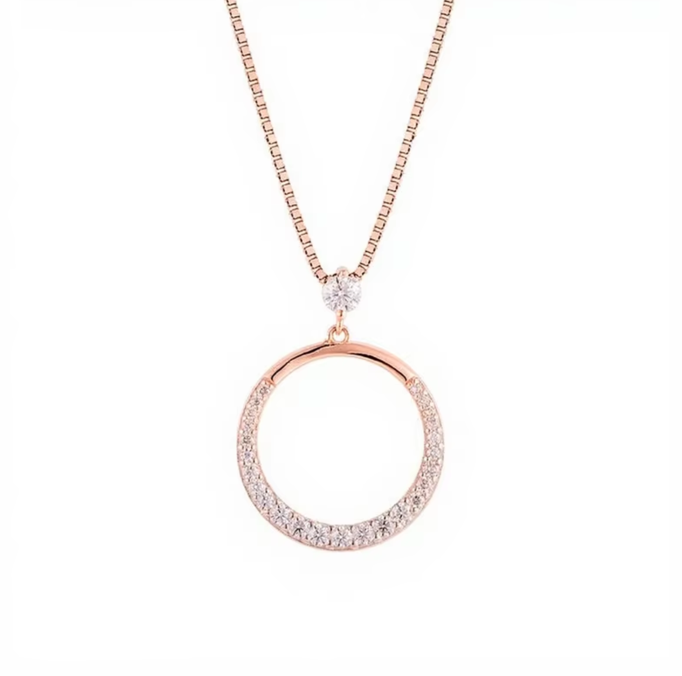 Celestia Moissanite 925 Sterling Silver Classic Necklace