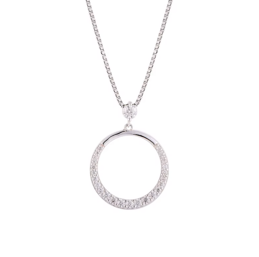 Celestia Moissanite 925 Sterling Silver Classic Necklace