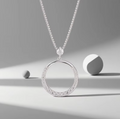 Celestia Moissanite 925 Sterling Silver Classic Necklace