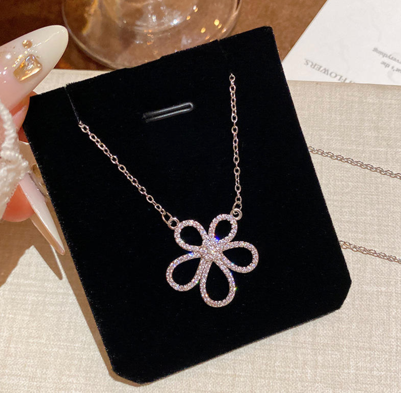 Seraphina Micro-Inlaid Zircon Minimalist Jewelry