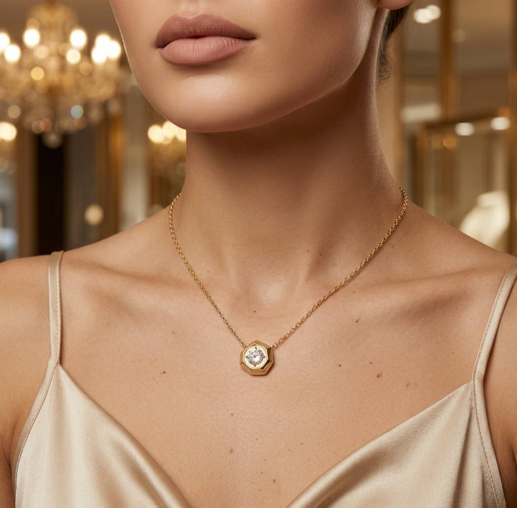 Solara 18K Gold-Plated Waterproof Tarnish-Resistant Jewelry