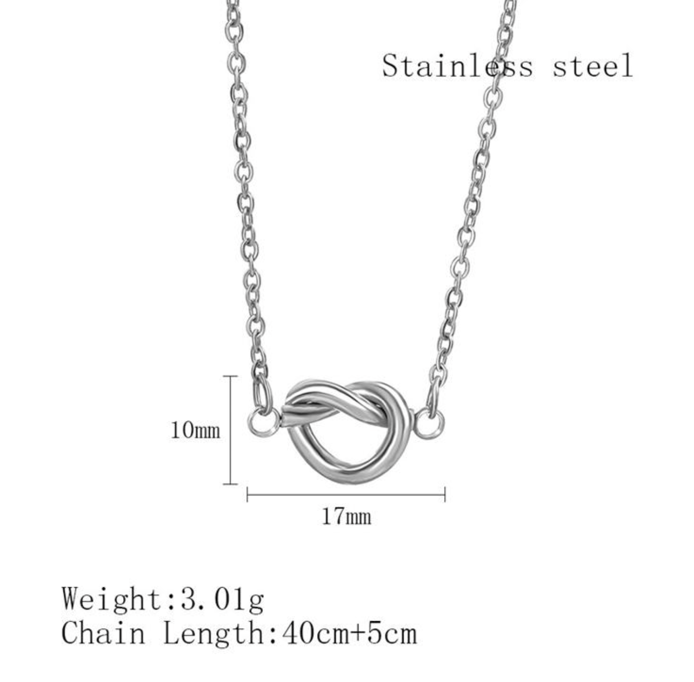 Amora Heart-Shaped Waterproof Collarbone Necklace