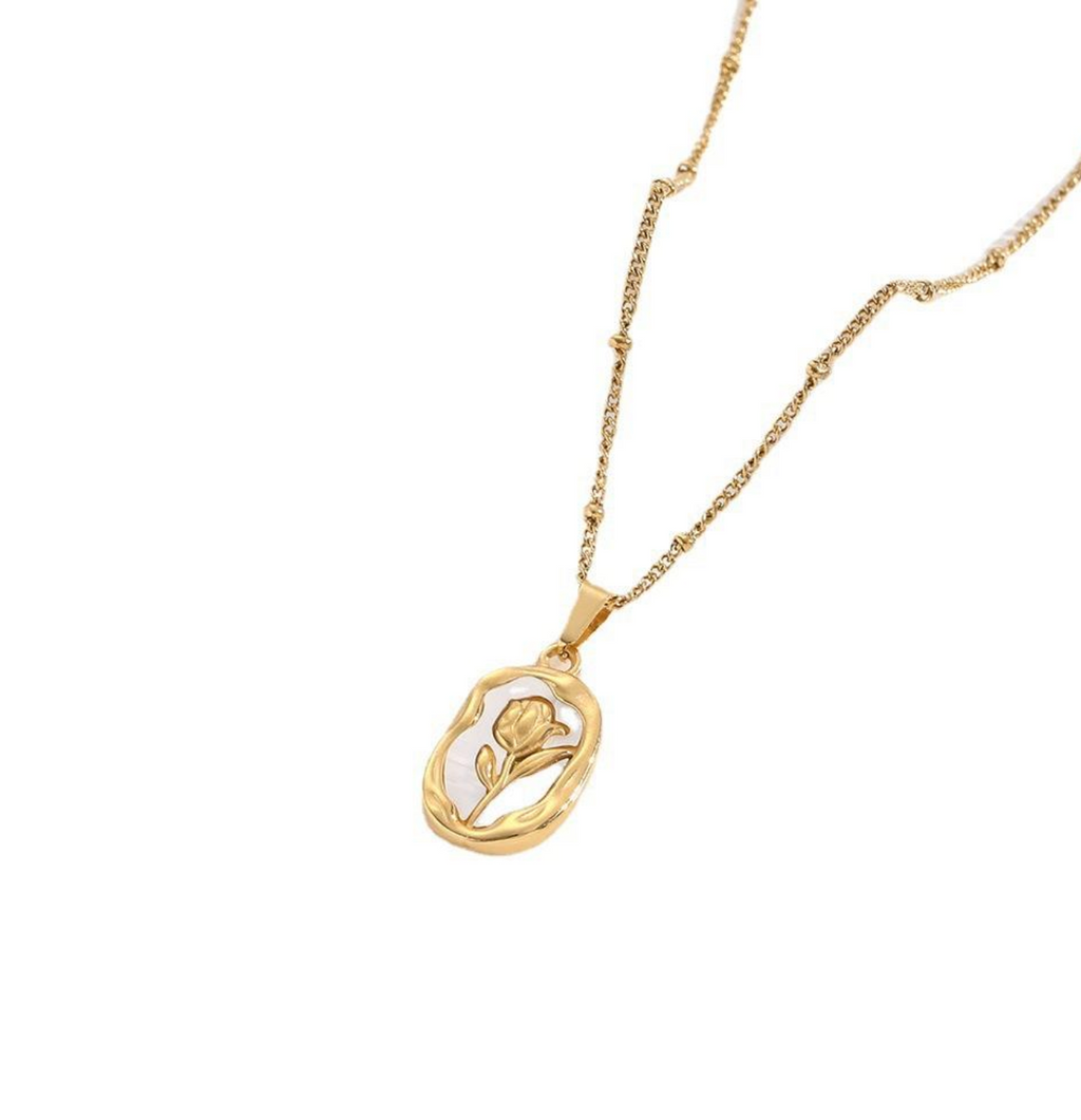 Velaire Minimalist Retro-Inspired Statement Necklace