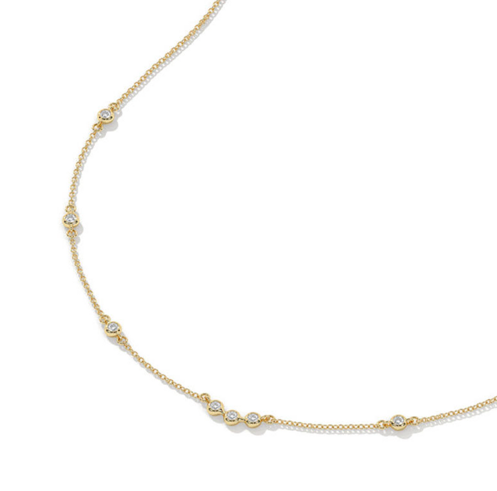 Lunelle Fine Round Zircon Pendant Necklace