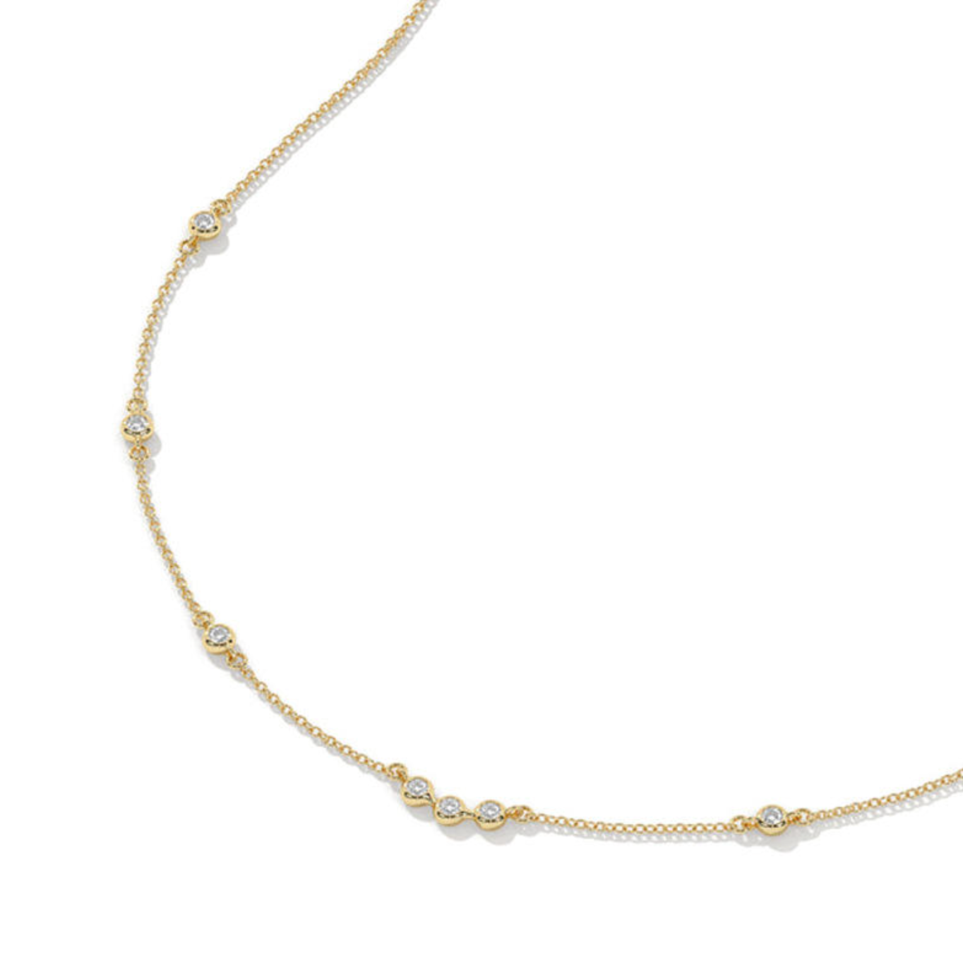 Lunelle Fine Round Zircon Pendant Necklace