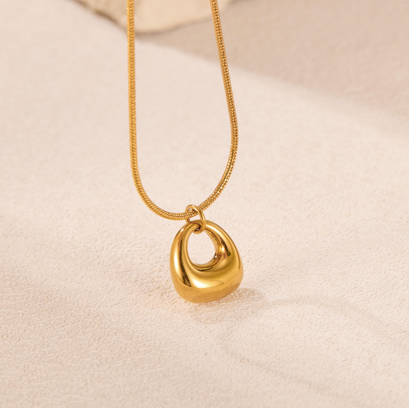 Aveline 18K Gold-Plated Geometric Minimalist Jewelry