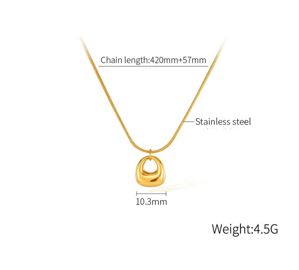 Aveline 18K Gold-Plated Geometric Minimalist Jewelry